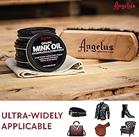 Vista 4 de Angelus Aceite de visón para botas de cuero, Claro