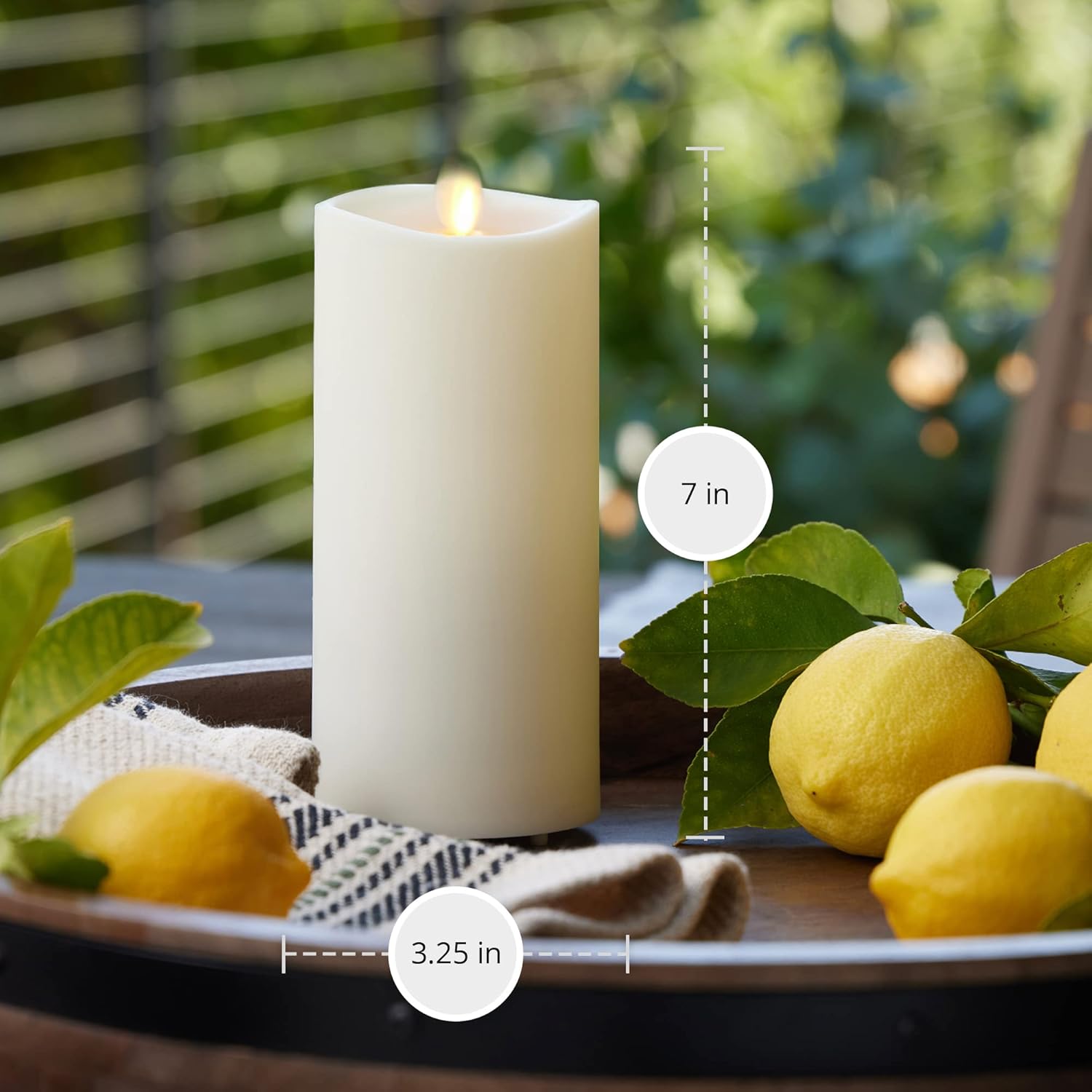 LUMINARA ルミナラ LEDアイボリー LEDキャンドル クリーム ピンク