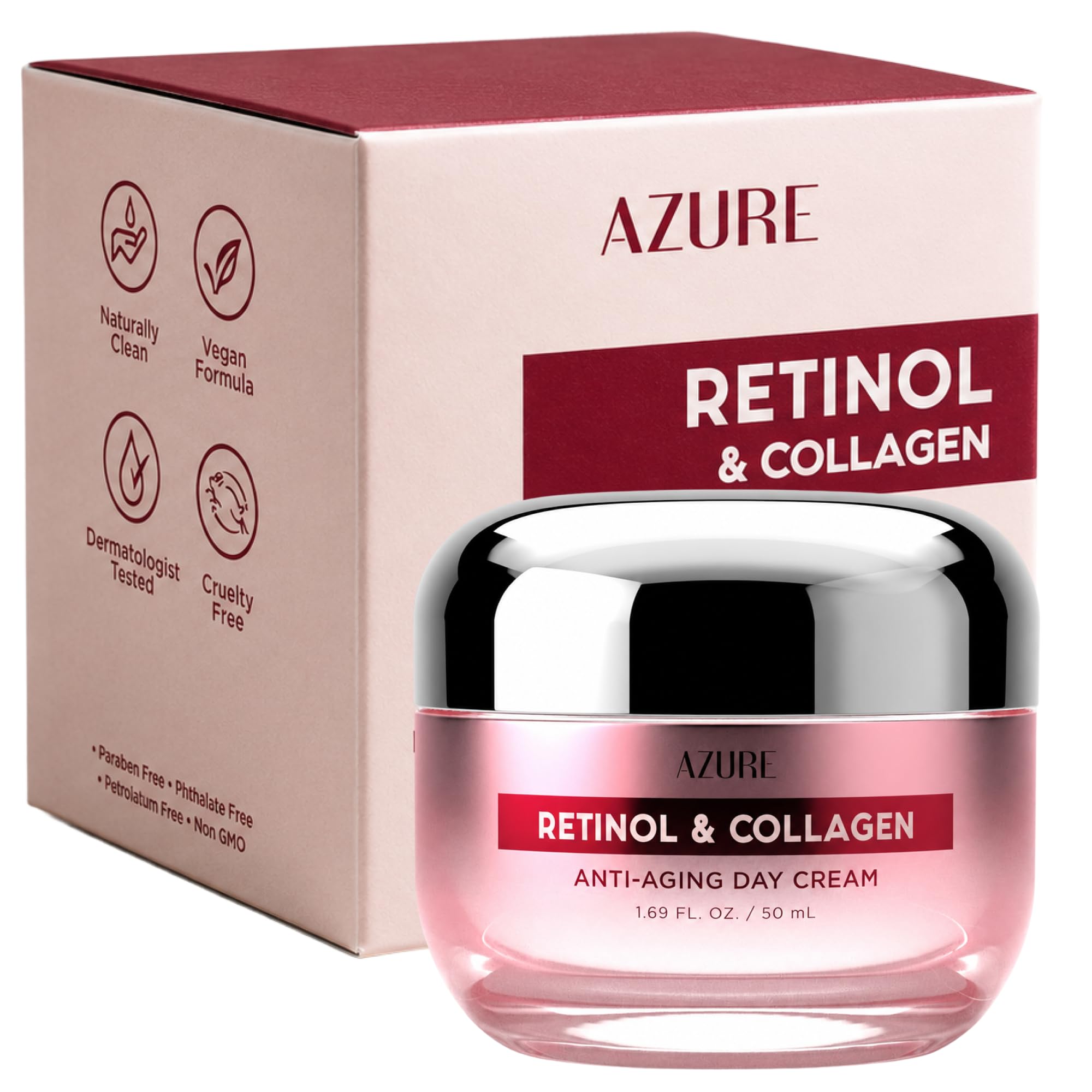 Amazon.com: Retinol & Collagen Anti Aging Face Cream, Korean Skin