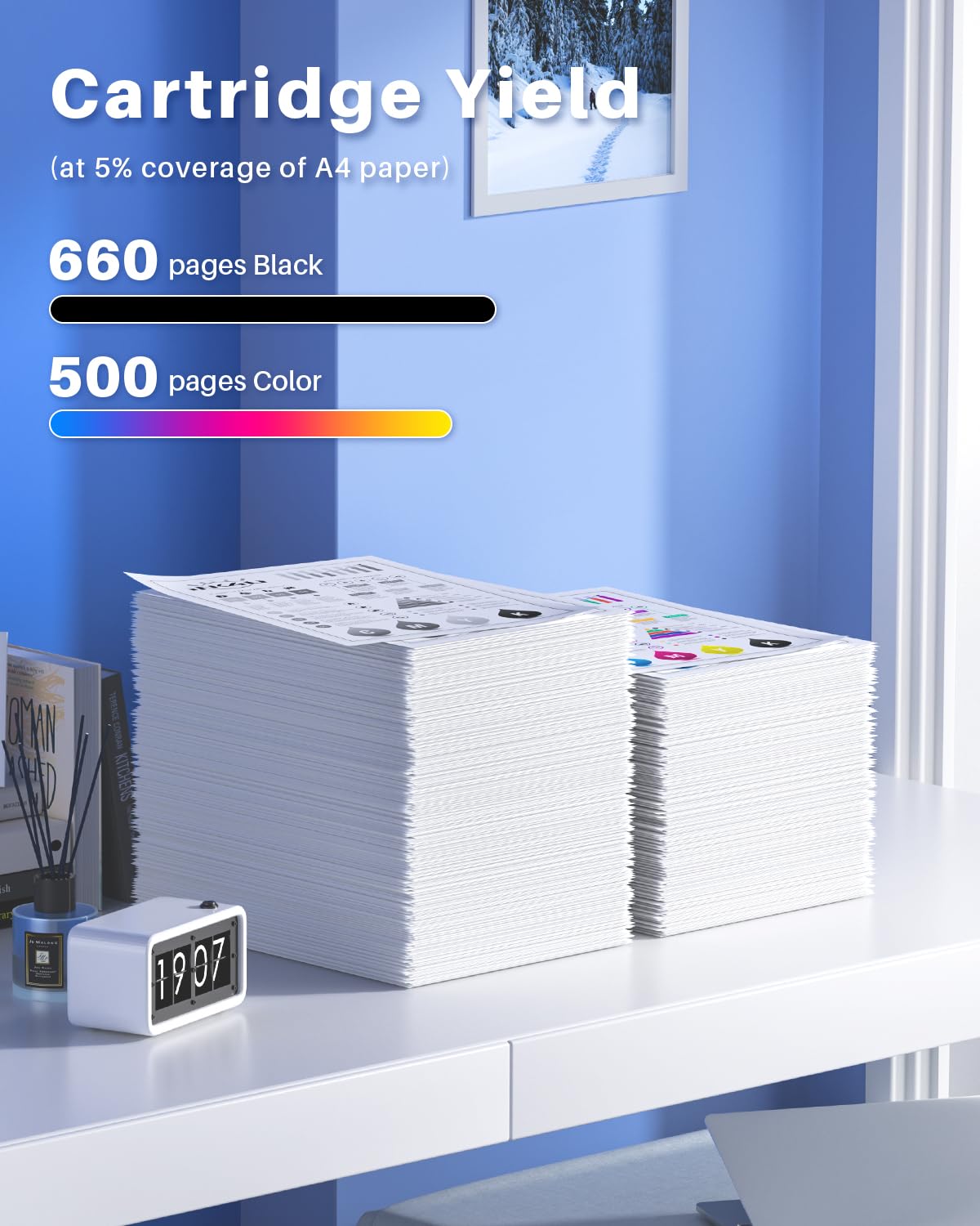 PG-540XL CL-541XL Cartucce Compatibili per Cartucce canon 540 541 XL PG540 e CL541 per Pixma TS5150 TS5151 TS5100 MG3650 MG3650S MG3600 MG4250 MX475 MX395 MX535(Nero e Colore)