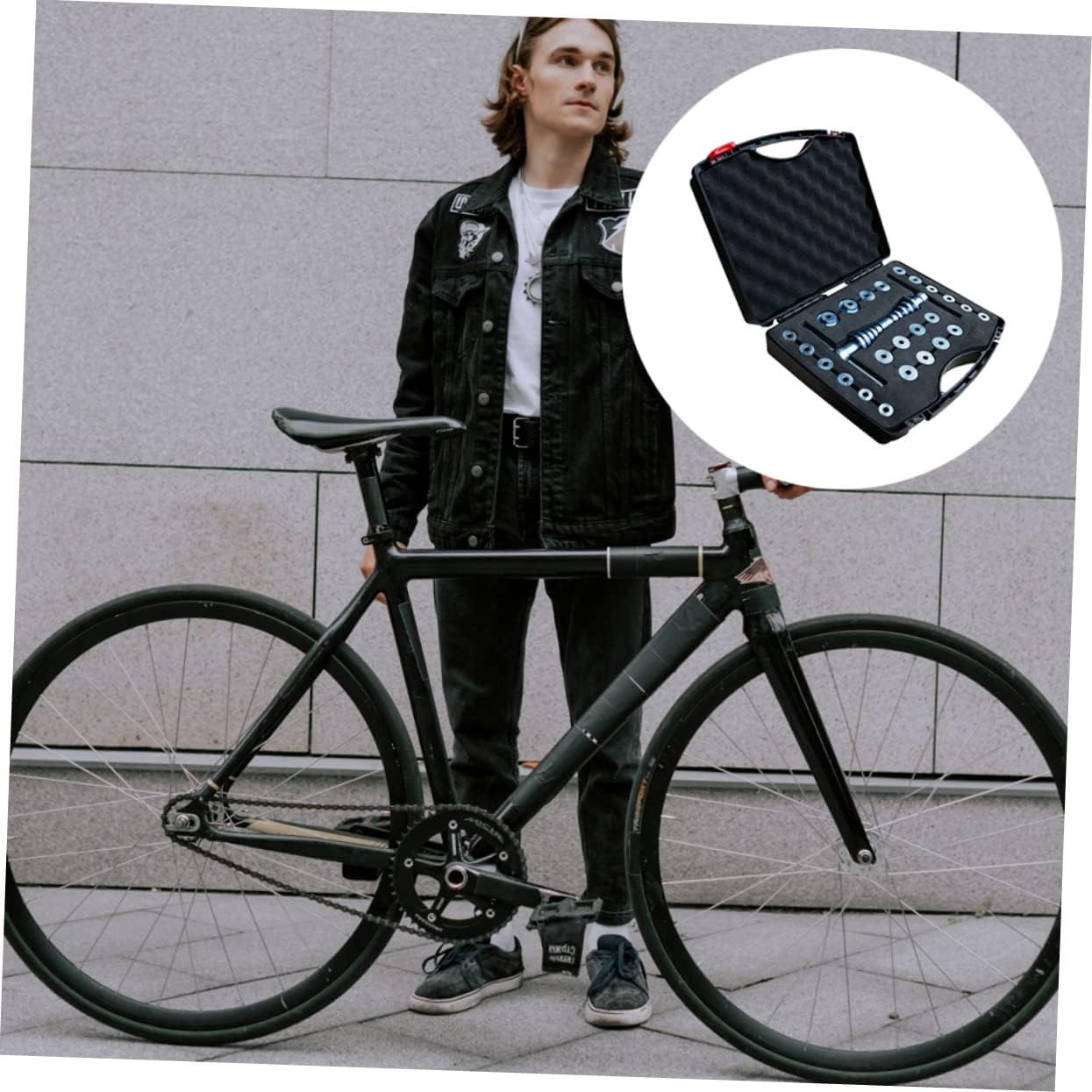 1 Piece Practical Bicycle Mounting Kit Professional Bike Bottom Bracket Installation Tool Set