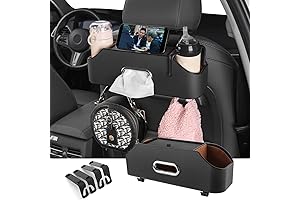 Versatile Car Cup Holder Backseat Storage Box
