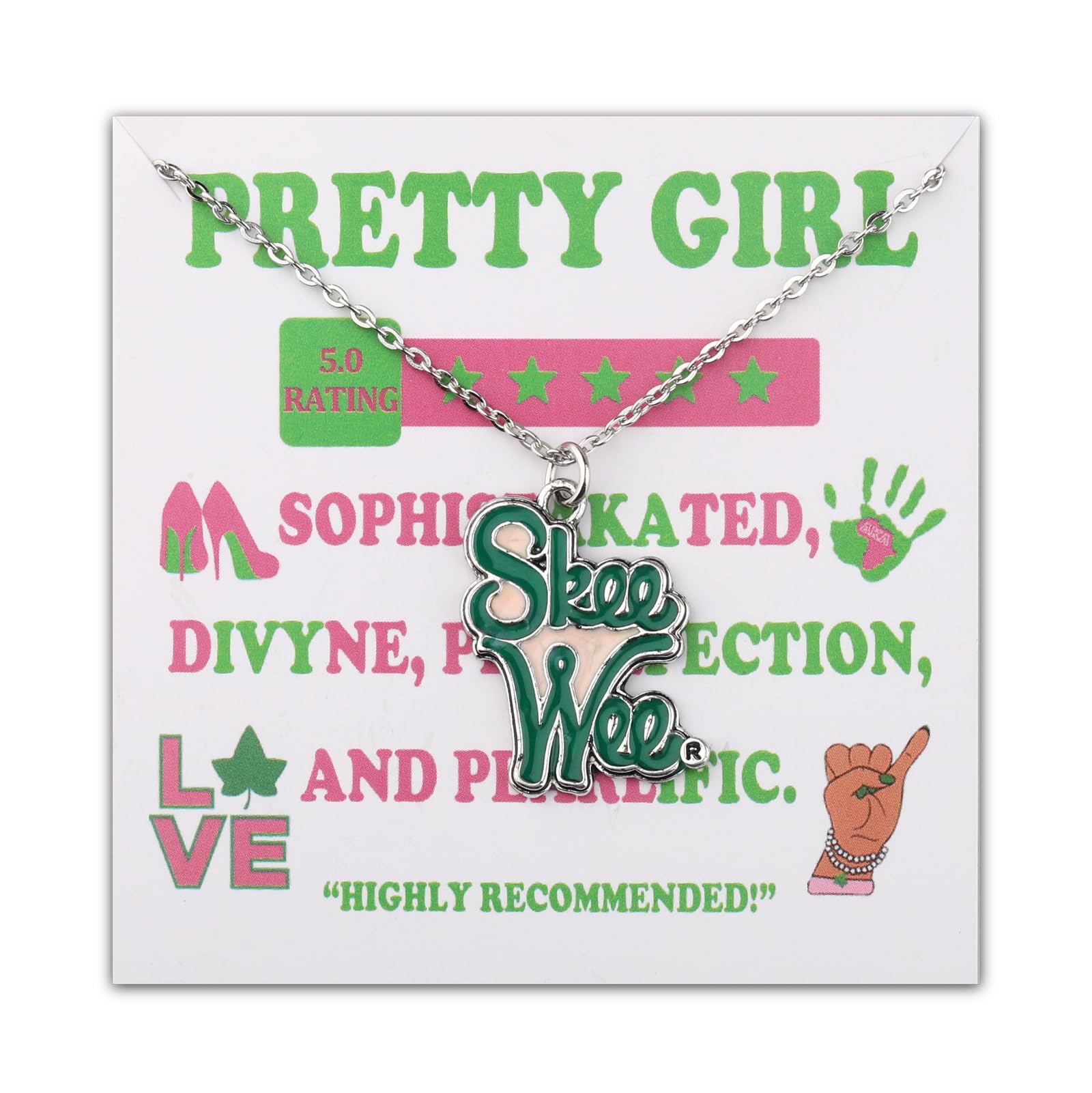 POTIYSorority Gift Pink Pearl Brooch Graduation Gifts Paraphernalia Charm Nature Pink Pearl Brooch for Women