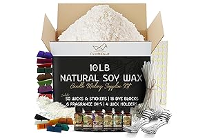 CraftBud Soy Candle Wax for Candle Making