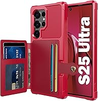 Vista 10 de Funda para Samsung Galaxy S23 Ultra con Portarjetas, Compatible con Soporte Magnético para Automóvil, Resistente a los Golpes de Servicio Pesado