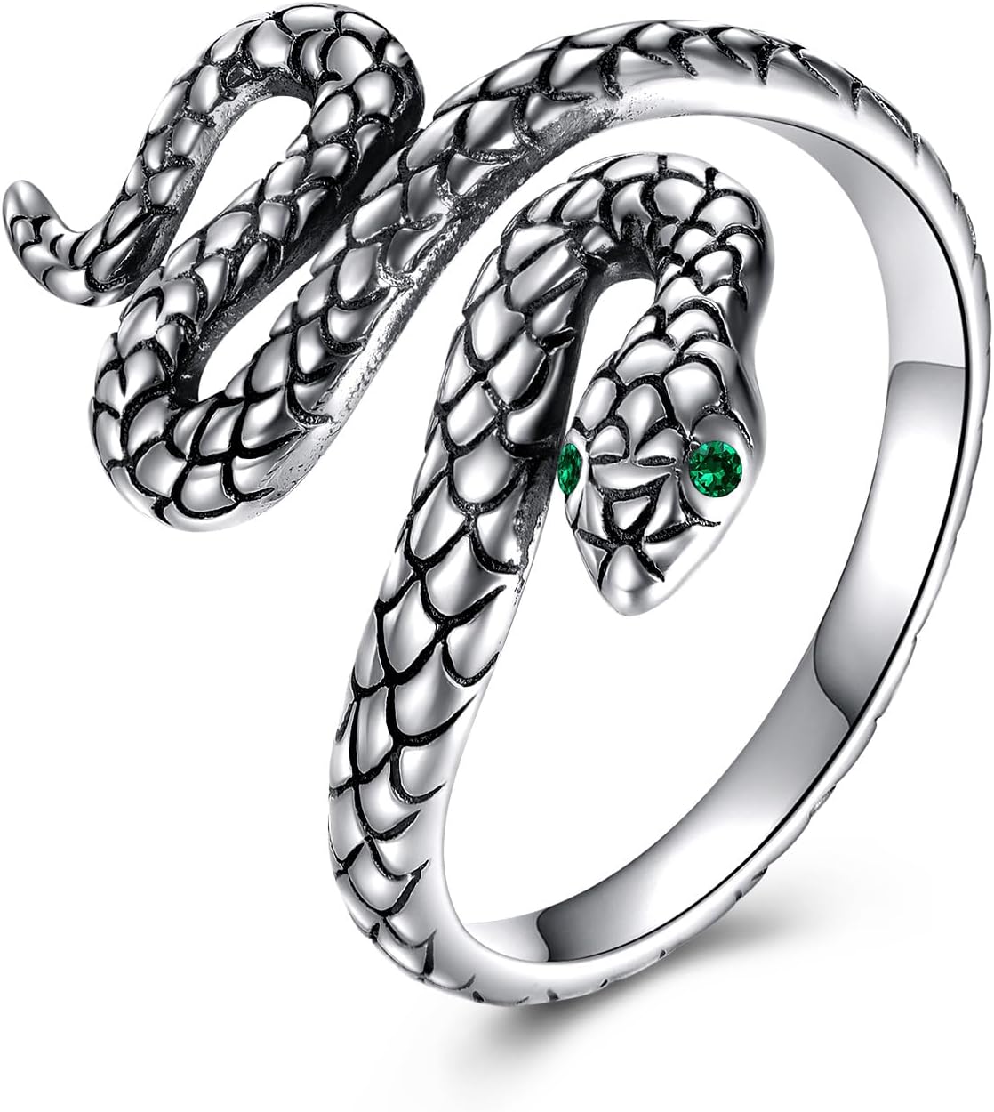 POPLYKE Animal Open Rings 925 Sterling Silver Adjustable Cute Animal Jewelry Rings for Women