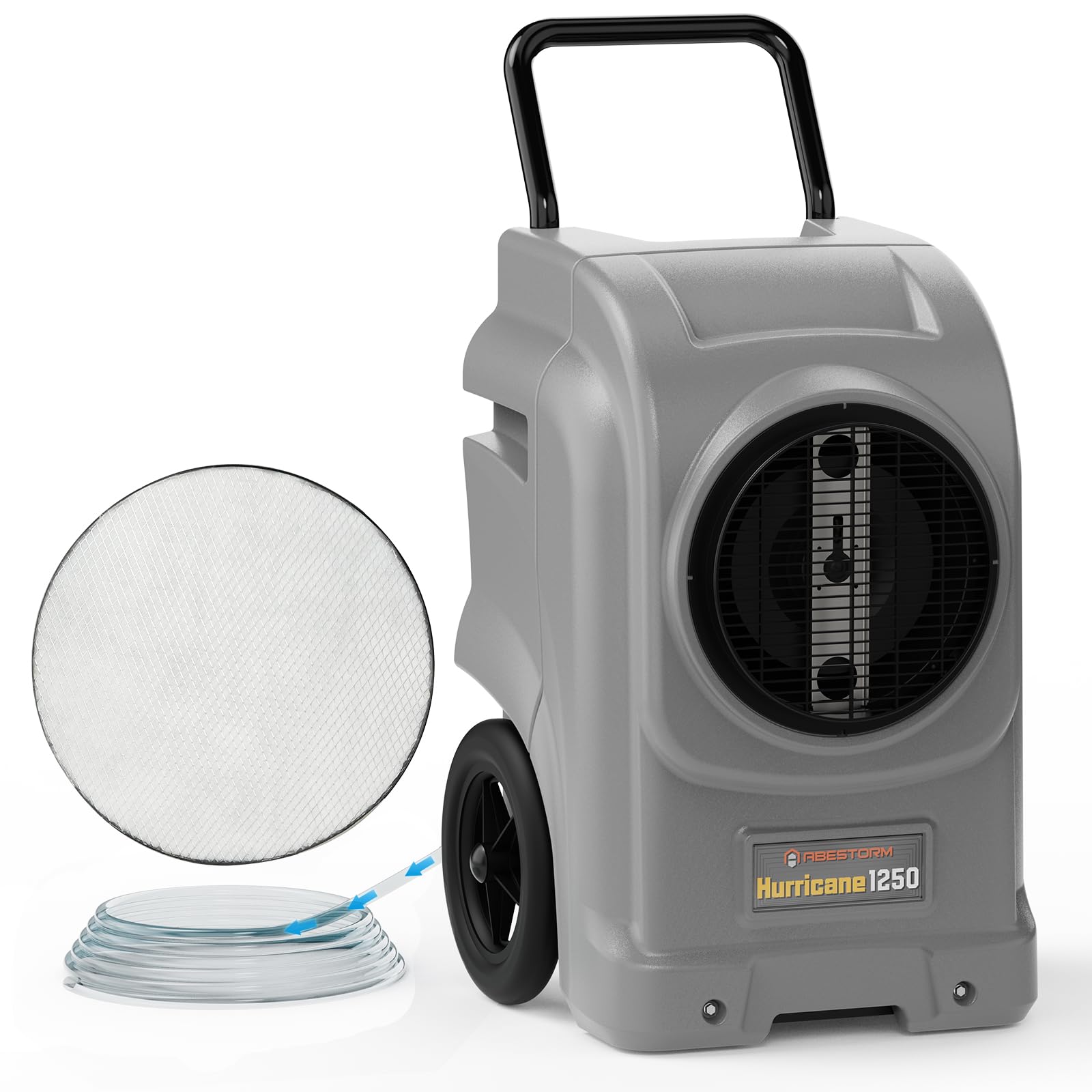 Abestorm270 PPD Commercial Dehumidifier with Pump, Large Industrial Dehumidifier with Drain Hose for Basements, Garages, Flood Restoration, with Auto Shut-Off, ETL Certification
