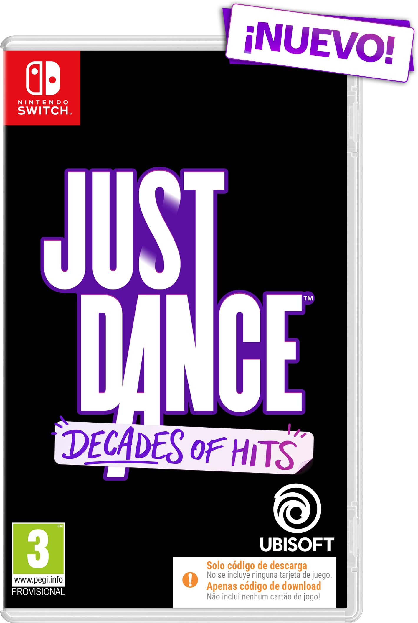 Just Dance: Decades of Hits (Code in Box) (Switch)