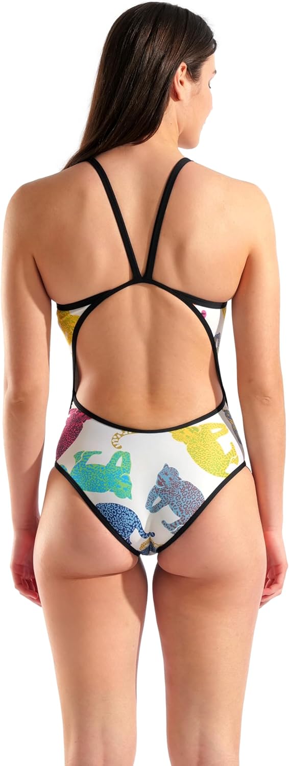 Arena Womens Performance Women's Arena in The Wild Super Fly Back Swimsuit Pool Bathing Suit - Image 2