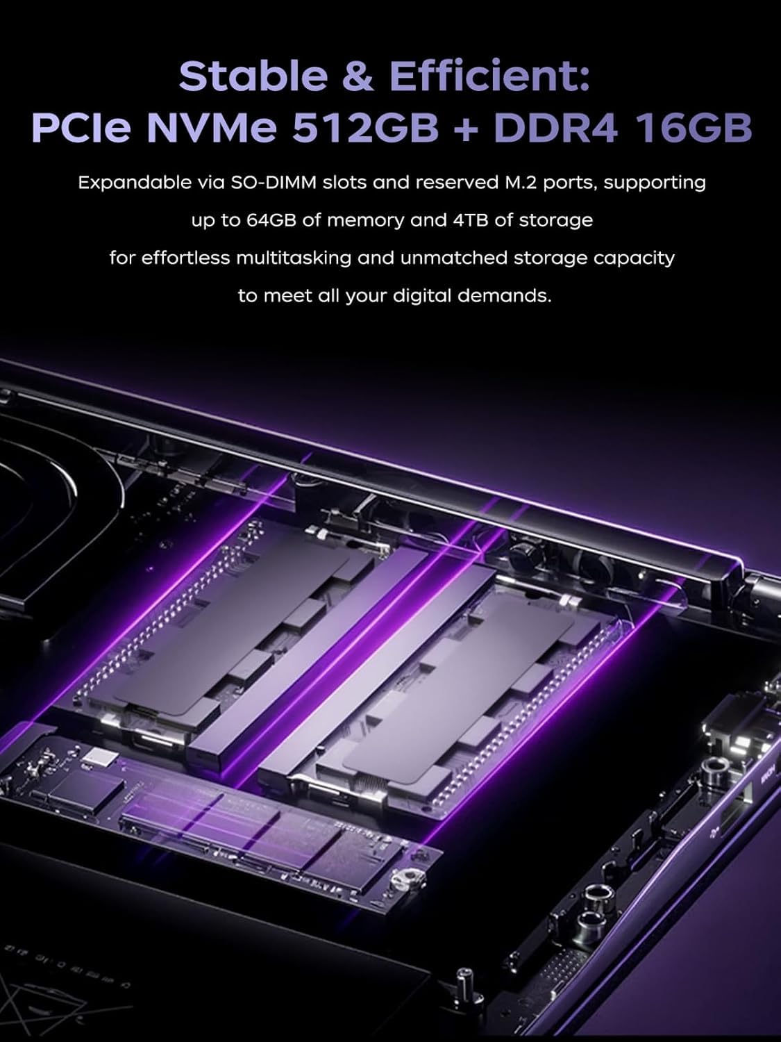 ACEMAGIC Computer Portatile Notebook Ryzen 7 5700U,8 Core, Fino a 4.3Ghz,16GB RAM,512GB SSD,AMD Radeon Integrata, Display 15.6”1080 FHD, Wi-Fi 6,Privacy Cam,BT5.0,HDMI,3 modalità di batteria