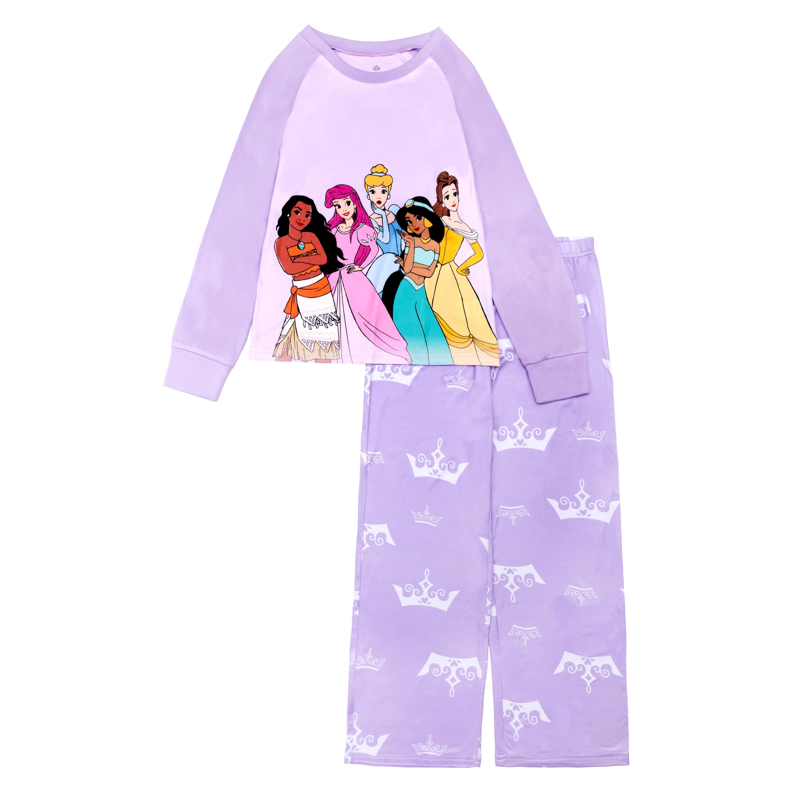 

                                                    Disney Girls' 2-Piece Loose-fit Set, Princess Paja