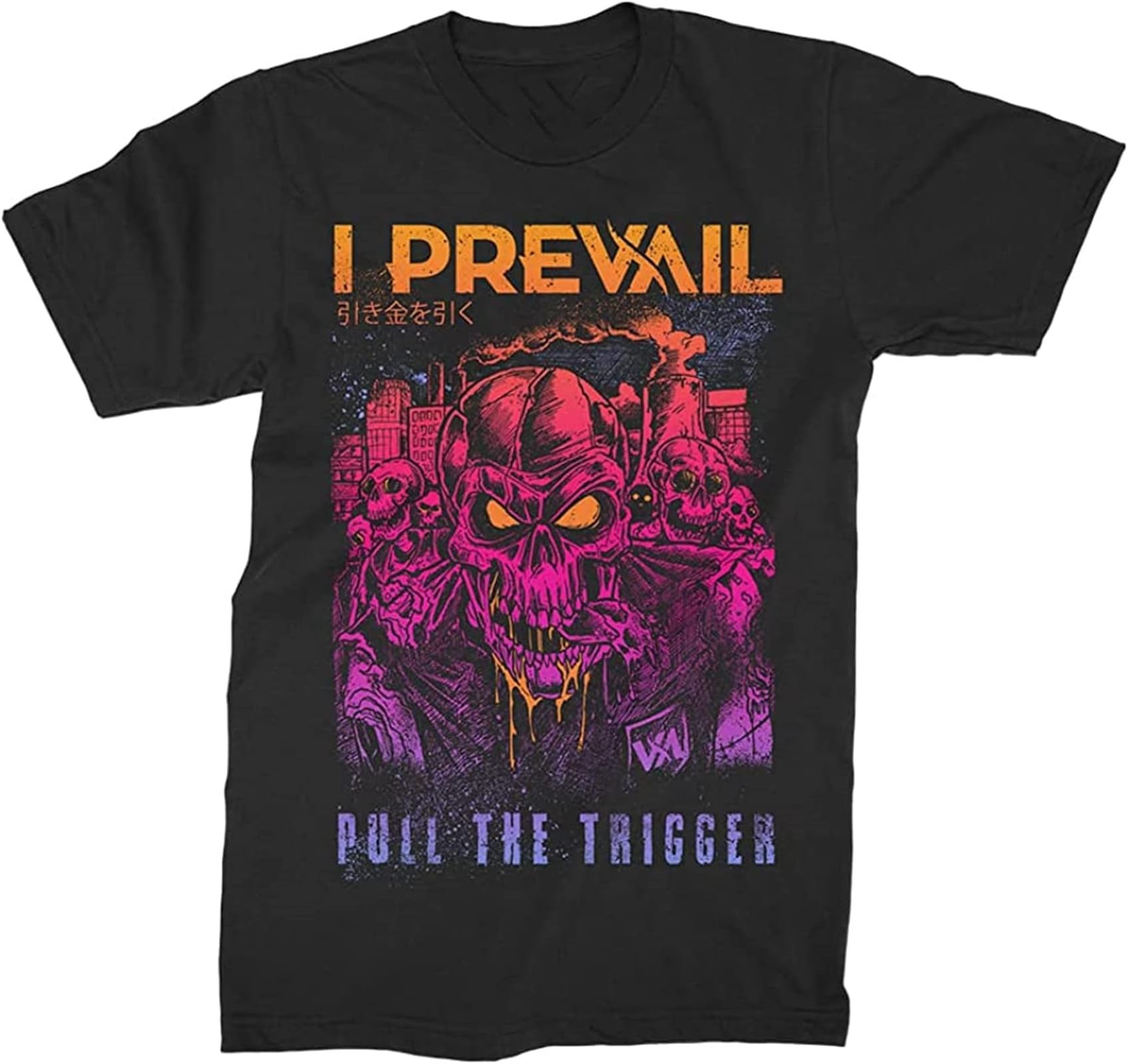 YILINI Prevail - Ptt Zombie Tee Black XXL