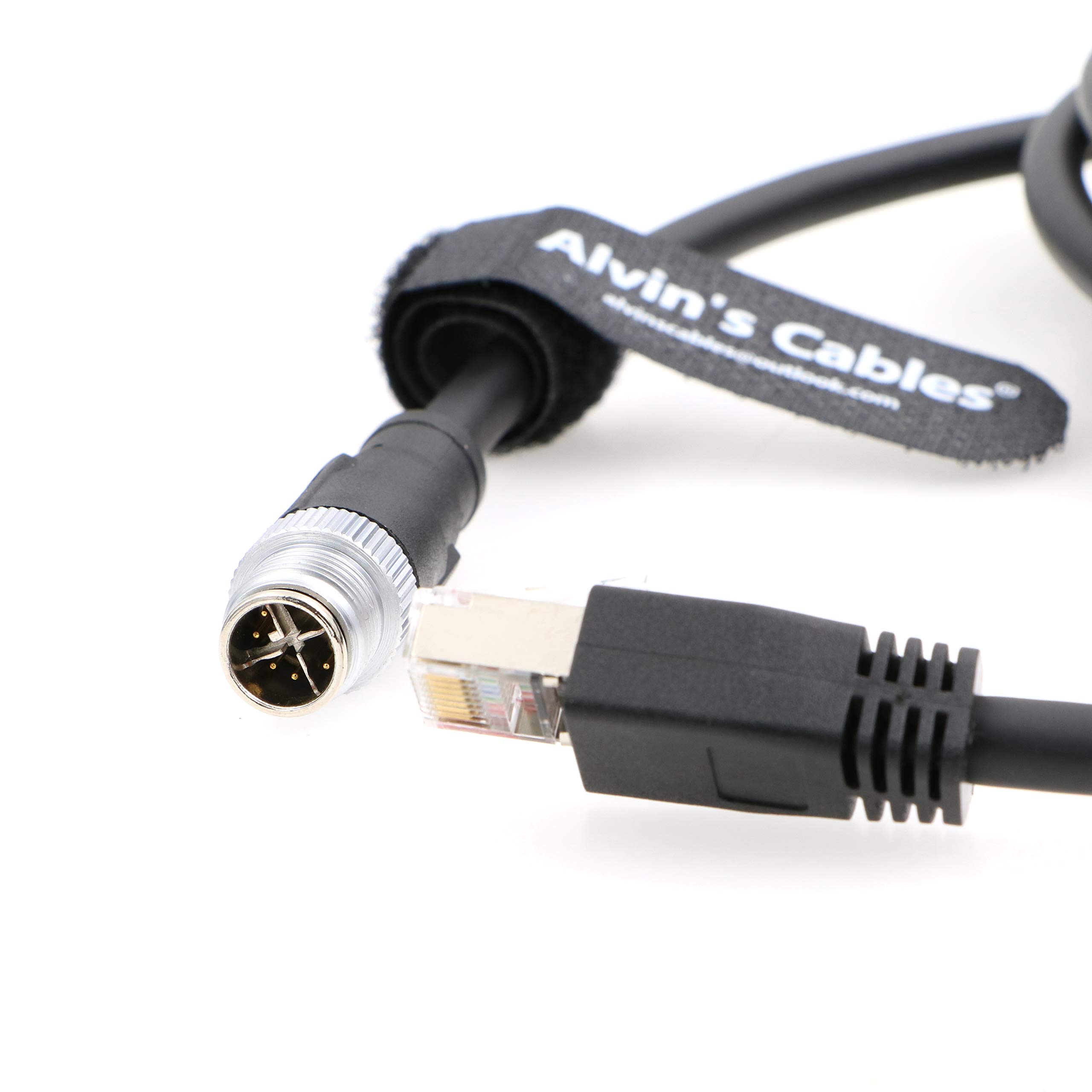 Alvin’s Cables Ethernet Cable for Cognex in Sight 8200 8400 Series CCB-84901-2001-05 M12 8 Position 