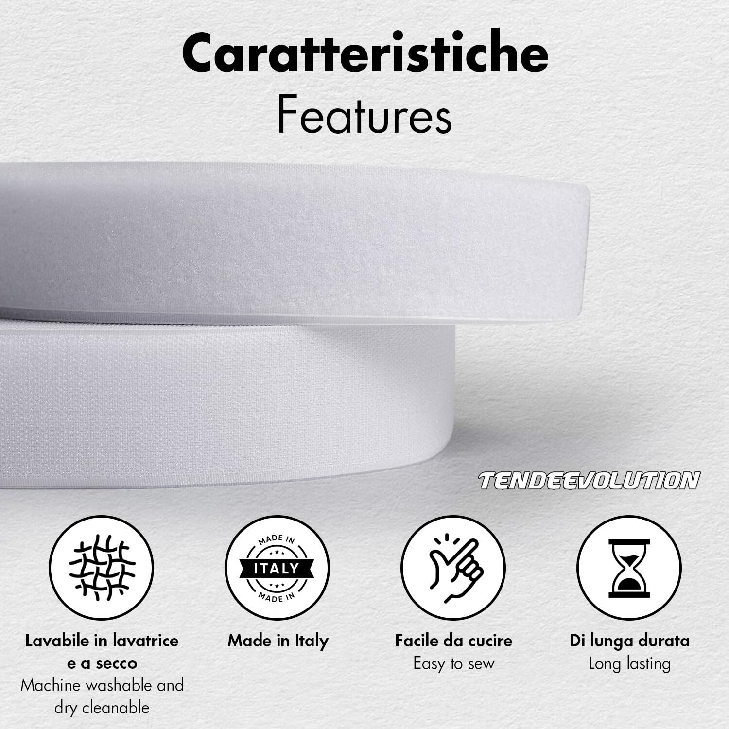 Fieltro Adhesivo Fuerte de 20 mm y 30 mm por Metro Lineal en Diversos Colores, Fieltro Elástico Adhesivo o para Coser, Cinta de Fieltro Biadhesiva para Telas y Mosquiteras, Cinta en Tiras (BEIGE)