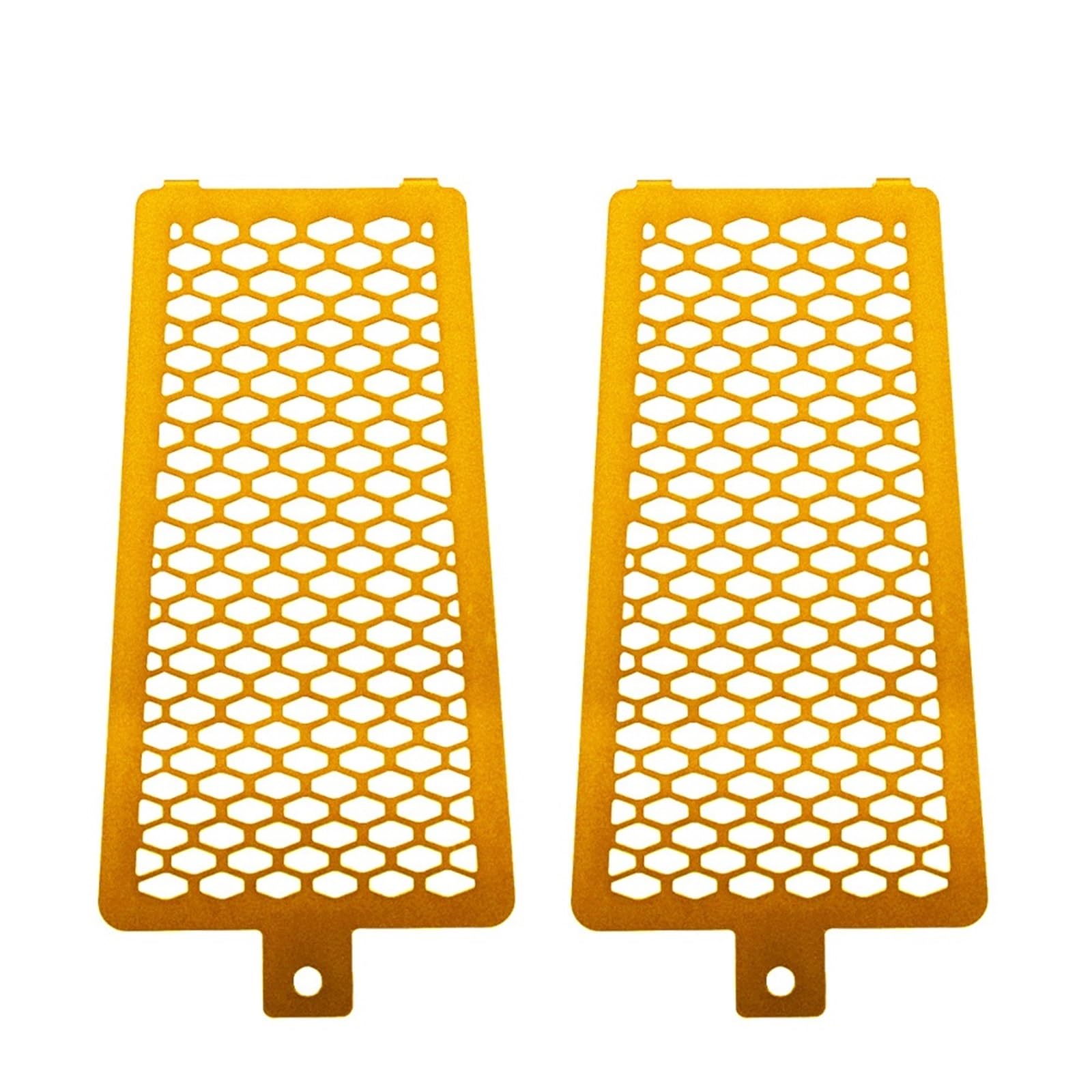 Osłona chłodnicy ze stopu aluminium motocyklowego, osłona chłodnicy, siatka ochronna, osłona chłodnicy oleju, pasuje do Harley M8 Softail 2018-2025 Oil Cooler Guard(2pcs Yellow)