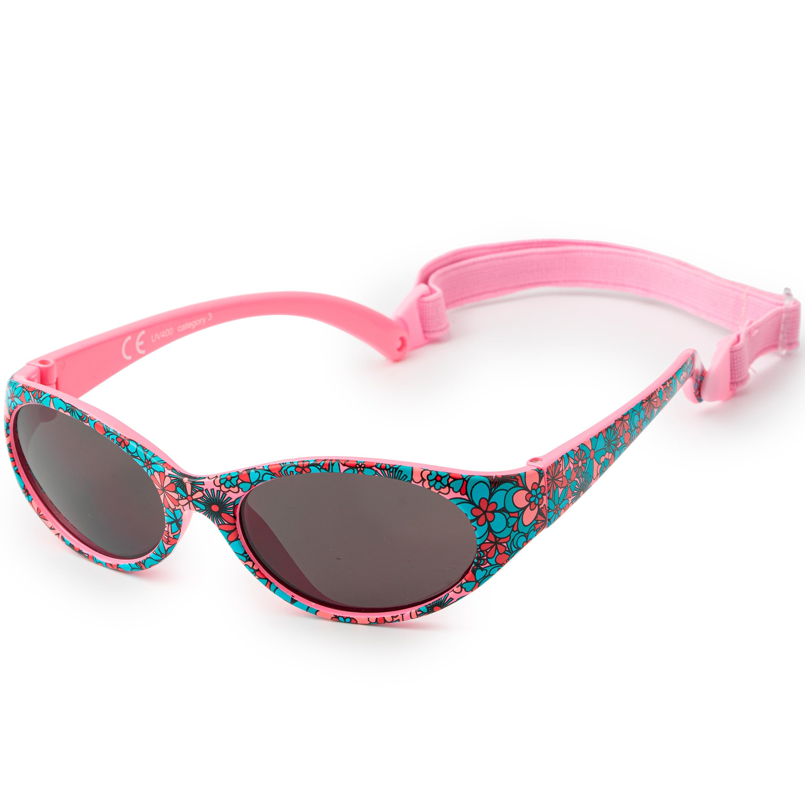Kiddus Lunettes De Soleil Sport Enfants - UV400 Protection Miroir Pour Fille Et Garçon
