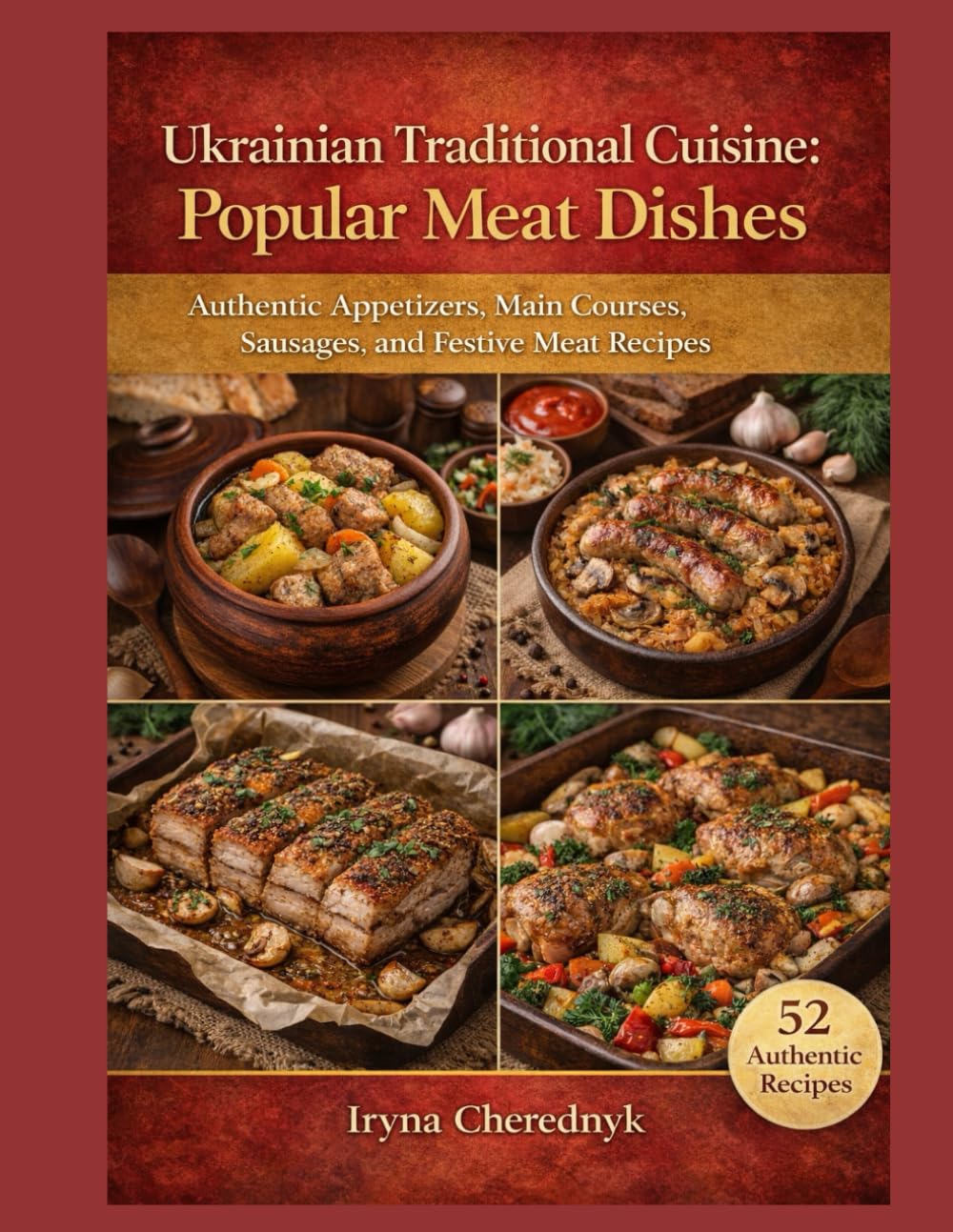 Ukrainian Traditional Cuisine: Popular Meat Dishes: Authentic Appetizers, Main Courses, Sausages, and Festive Meat Recipes
