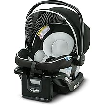 Graco SnugRide Lite LX Infant Car Seat, Lightweight Rear-Facing Seat for Babies 4&ndash;30 lb, 4-Position Adjustable Base, LATCH Installation &amp; ProtectPlus Engineered, Studio