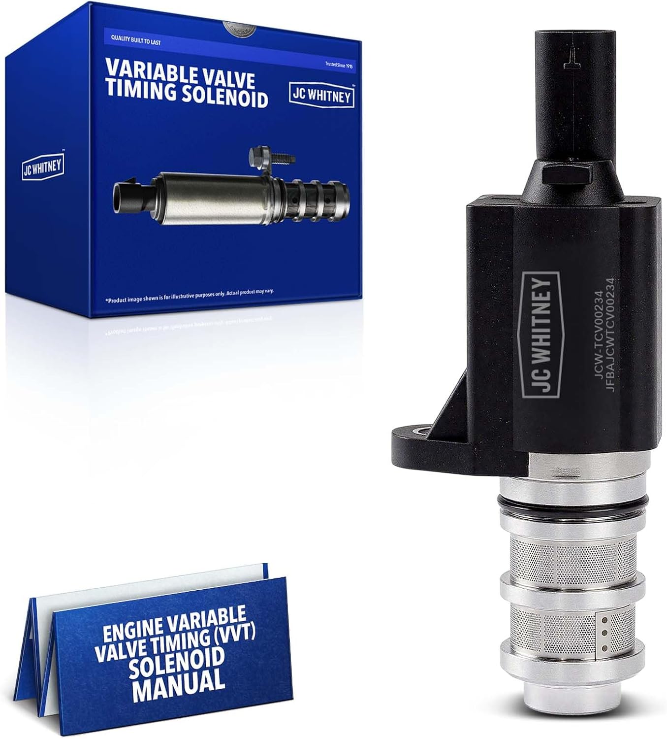 JC Whitney JFBAJCWTCV00234 Engine Variable Valve Timing Solenoid (VVT) - Compatible with BMW X5, M340i, M340i xDrive, X3, M5, M550i xDrive, M240i, M240i xDrive - 1.5L 2.0L 3.0L 4.4L