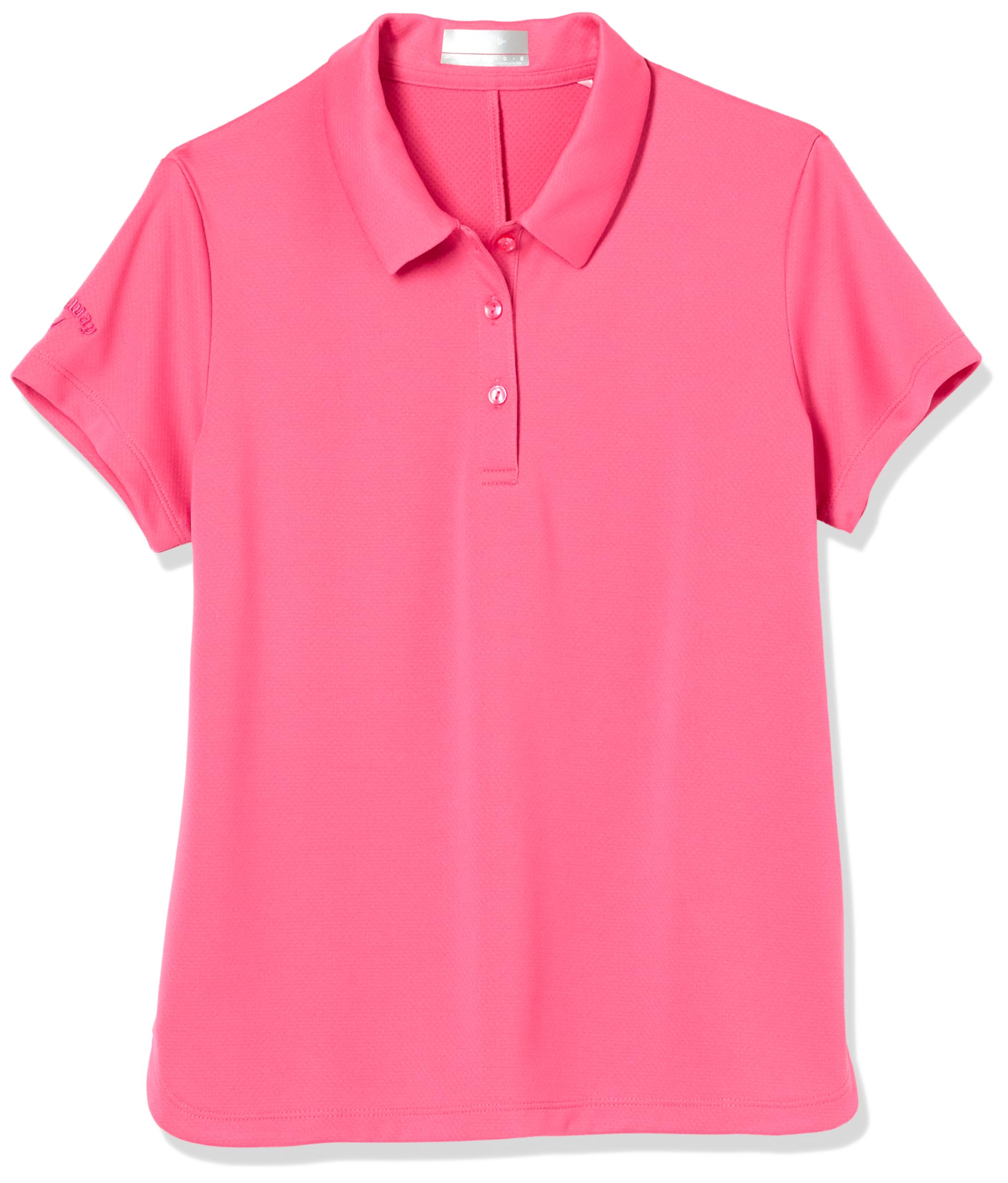 Callaway Micro Hex Solid Polo Girls Shirt Camisa Unisex niños
