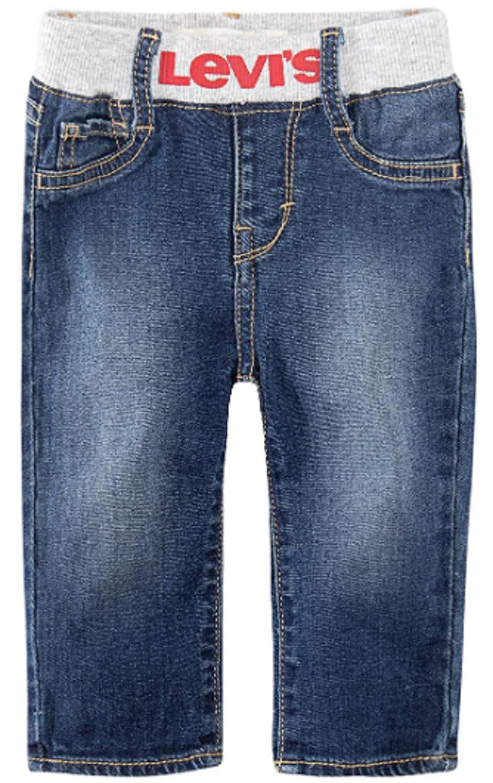 Haddad Brands Pantalones Vaqueros para Bebé Levis NP22514-1E187 D5J (3 Meses)