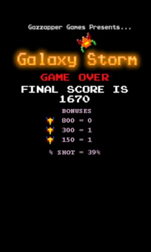 Galaxy Storm: Galaxian Invader – vue 5