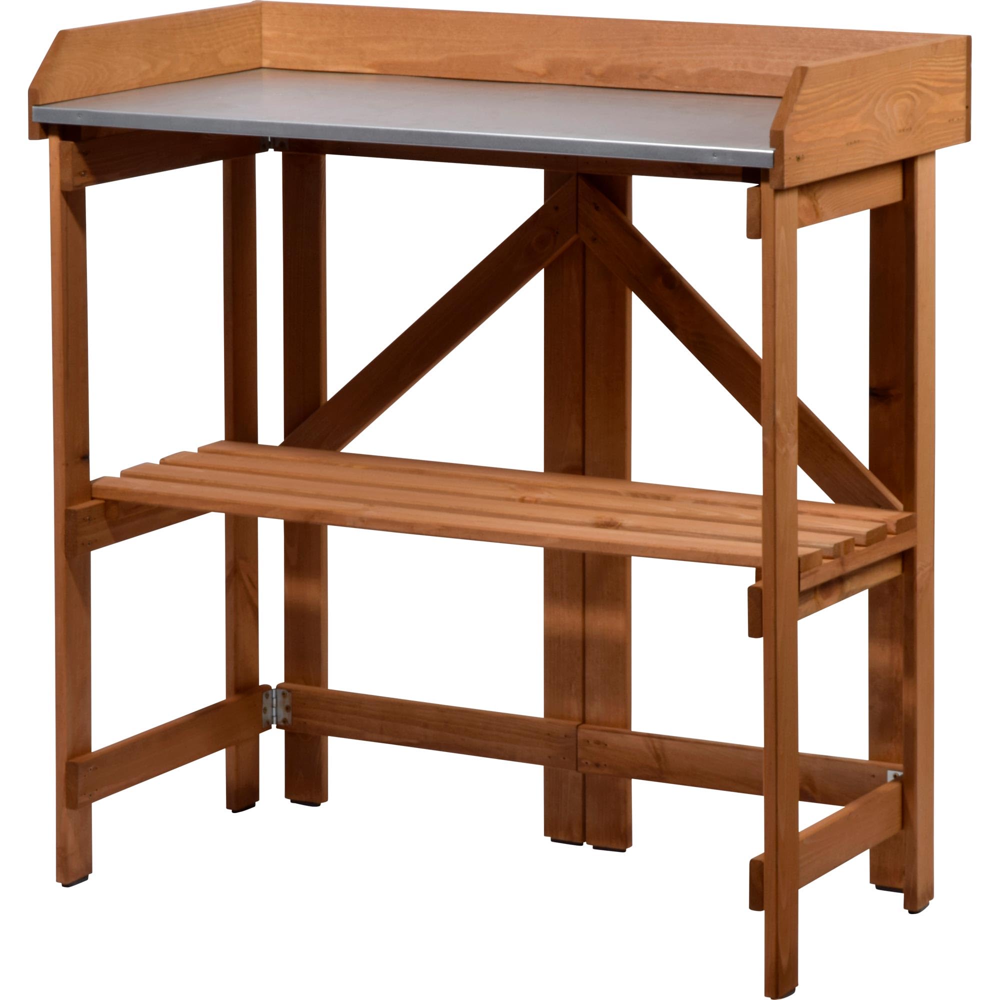 dobar 29053FSC - Mesa de germinación para invernaderos, Color marrón