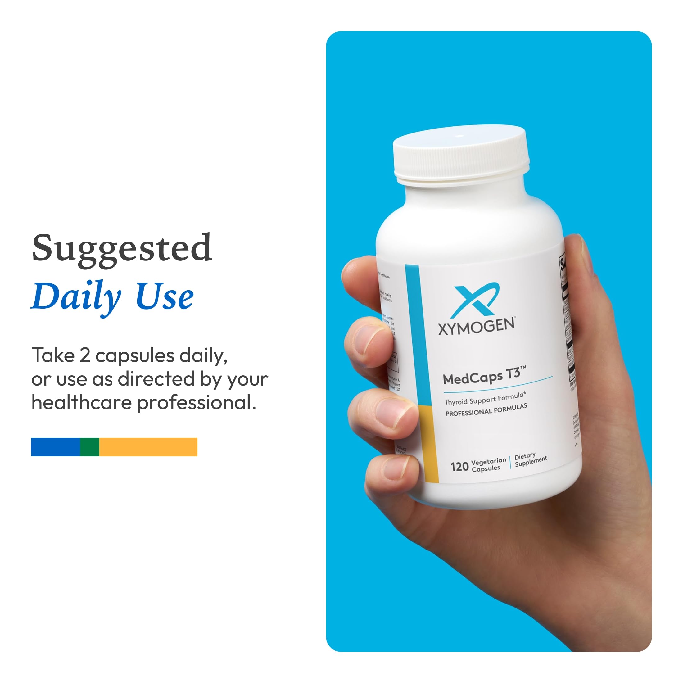 XYMOGEN MedCaps T3, 120 Capsules — Amazon image 7