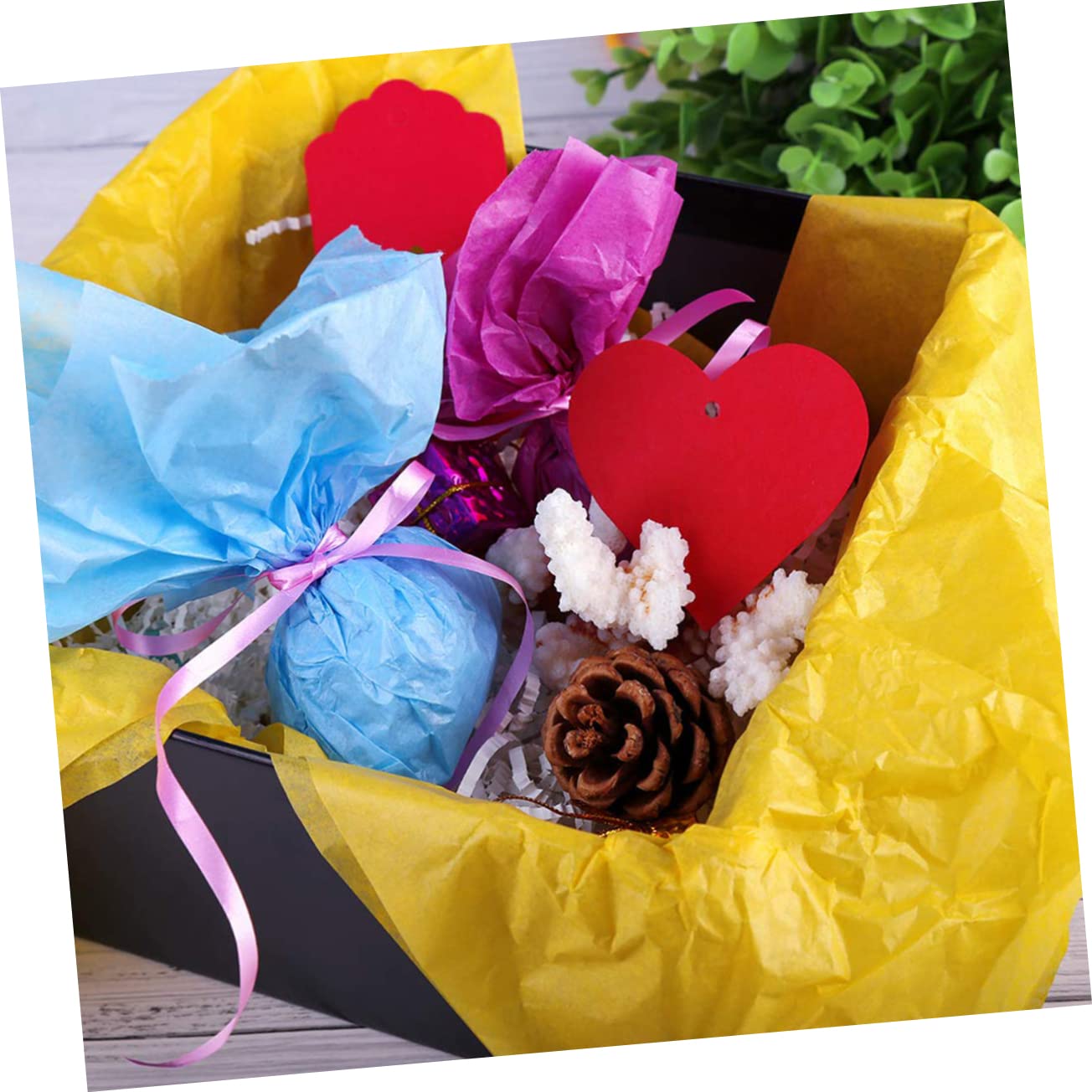 TOYANDONA 100pièces Papier Fin Pour Origami Loisirs Créatifs Et Emballage Cadeaux Différentes