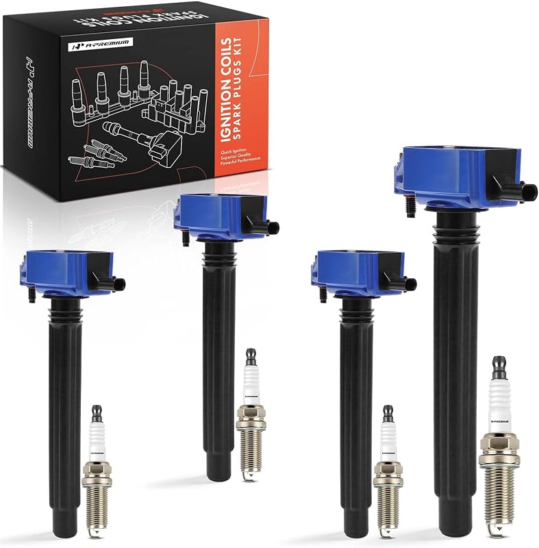 Bobina de ignição A-Premium com velas de ignição de irídio para motor 2.4L – Kit