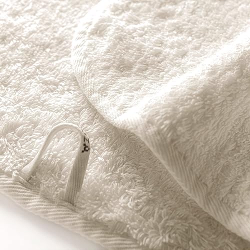 Miniatura 9 de Graccioza Egoist Towels - Toalla de invitados (12 x 20 pulgadas, acero), 100% algodón egipcio Giza de 800 GSM, elegantes toallas de baño de lujo