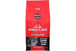 Multiple Cat Unscented Clumping Cat Litter Formula - Natural and Safe for...