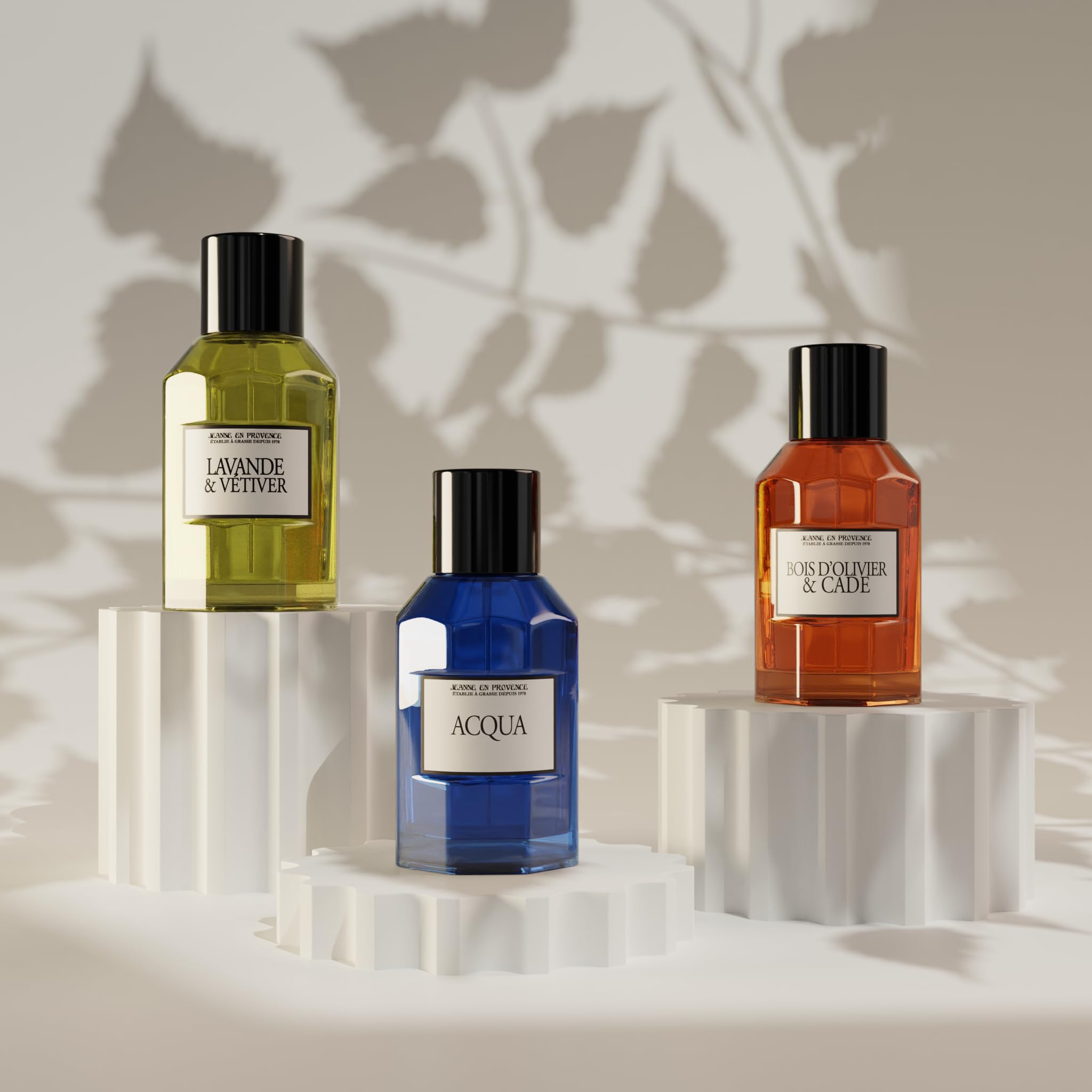 JEANNE EN PROVENCE - Woda toaletowa dla mężczyzn - Zapach lawendy I Vetiver - Składniki pochodzenia naturalnego - Wyprodukowano we Francji - Butelka 100 ml