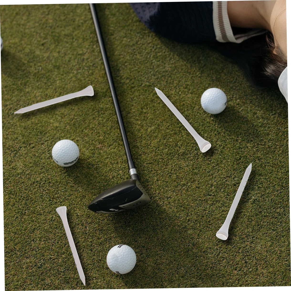 Sosoport Alfileres De Golf Camisetas De Golf Irrompible Accesorio Titulares Golf Balls Suministros De Golf Misceláneas
