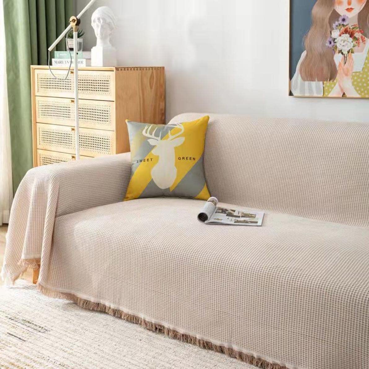 マルチカバー ソファカバー 長方形 90*150cm ブランケット