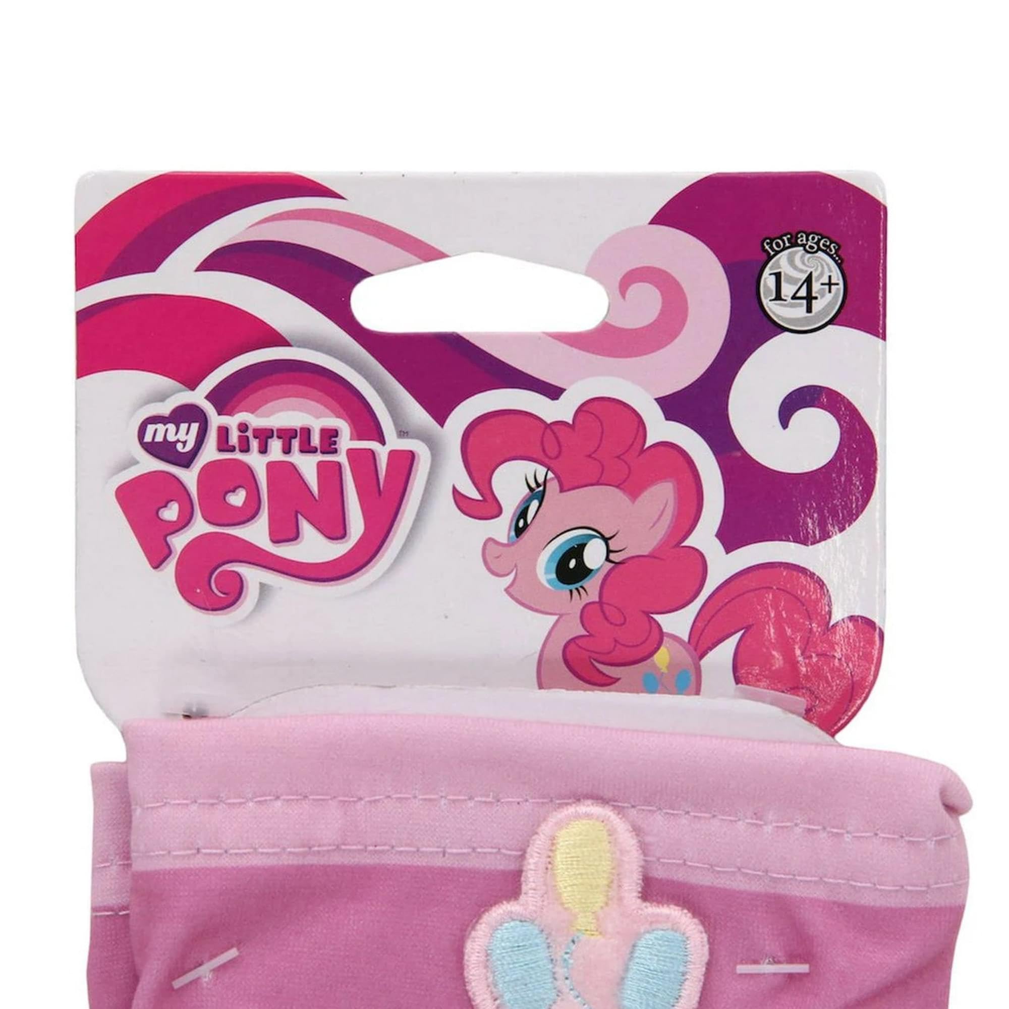 Elope My Little Pony Pinkie Pie Costume Gloves With Faux Fur Trim - Officially Licensed