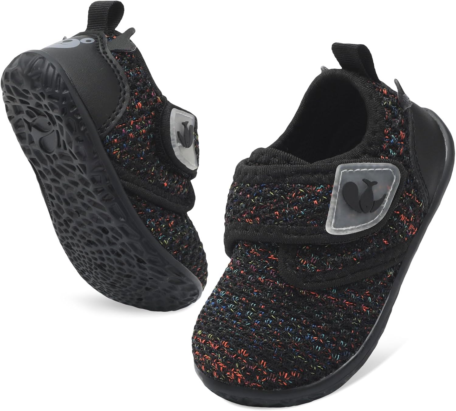 FEETCITY Baby Walking Shoes Barefoot Baby Shoes Infant Sneakers Newborn Crib Shoe Lightweight Flexible Slip On Shoe