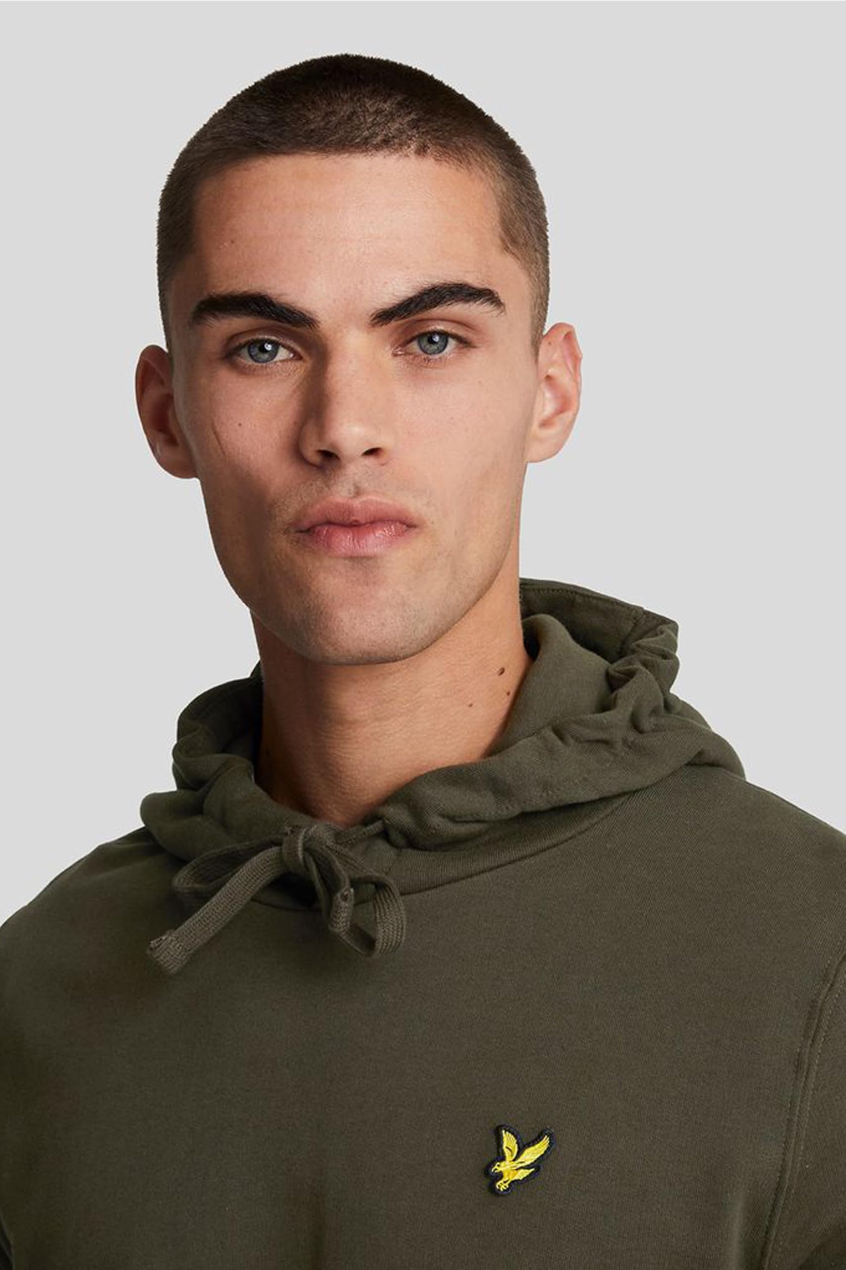 Lyle&Scott Felpa Cappuccio ML416VOG 626 Bianco