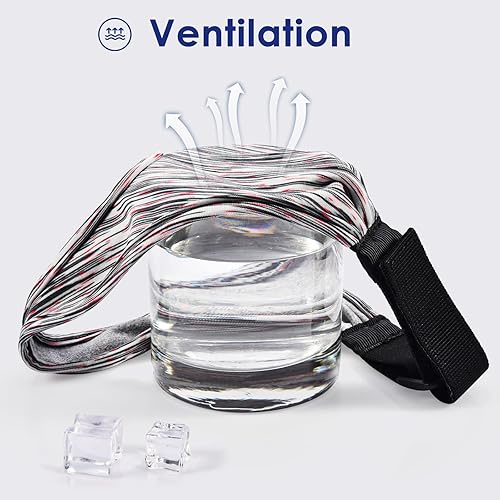 Vista 3 de VISOOM Sweat Guard for Oculus Quest 2 - VR Eye Mask Cover Oculus Quest 2 Accessories with Adjustable Size, Breathable, Reusable Oculus Sweat Face