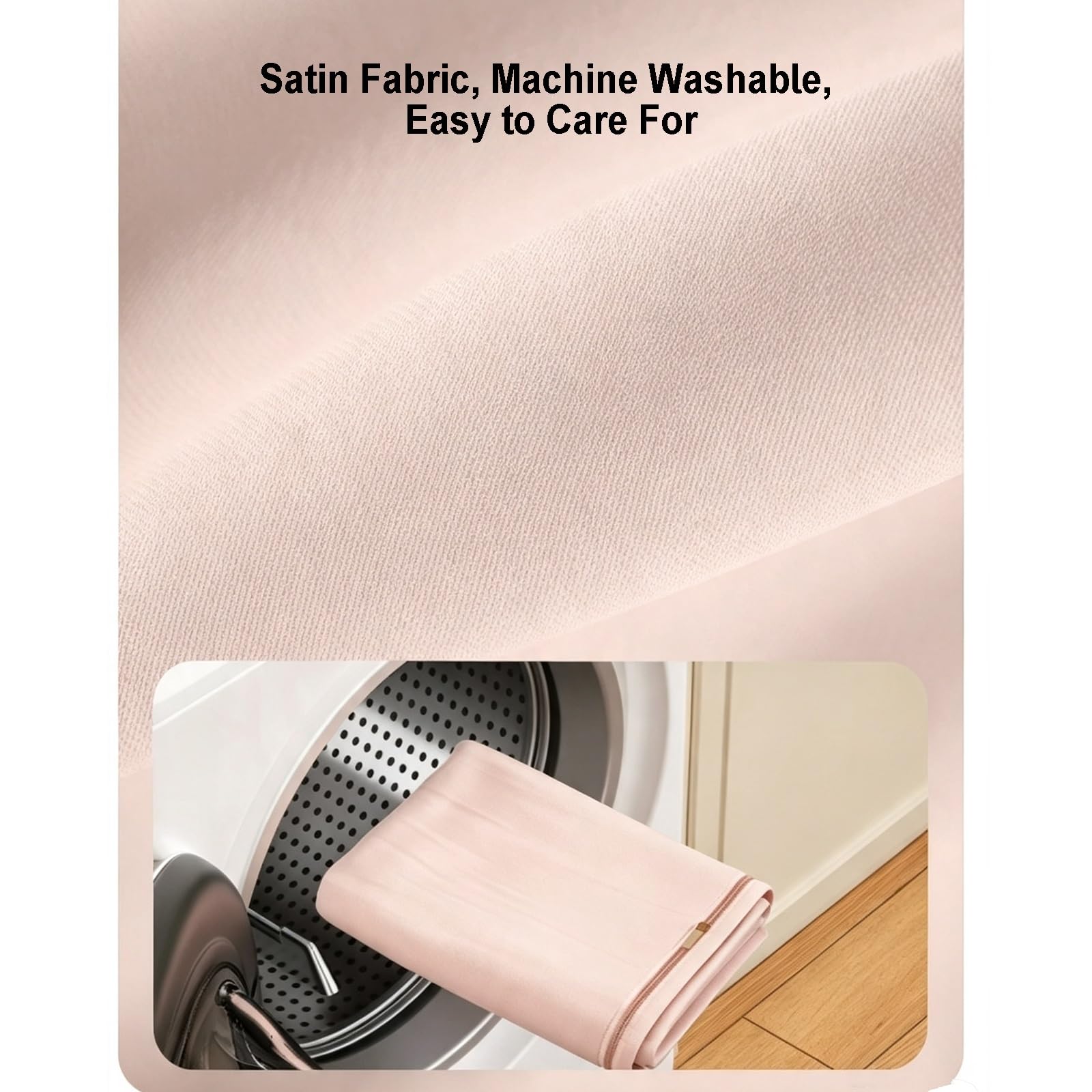 Funda Abrigos Armario de Plumón, Fundas Ropa que Ahorran Espacio | Funda Abrigos de Compresión con Ventana Transparente, Funda Ropa Satén de Plumón en Armario(Beige,58*38*90cm/23*15*35in)