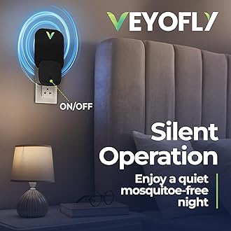 VEYOFLY Flying Insect Trap for Indoor - Electric Traps: Catch Fruit Flies, Mosquitoes, Mosquitoes, Moths and Other Insects with UV Light and Adhesive Paper - (Black Device 4-PK)