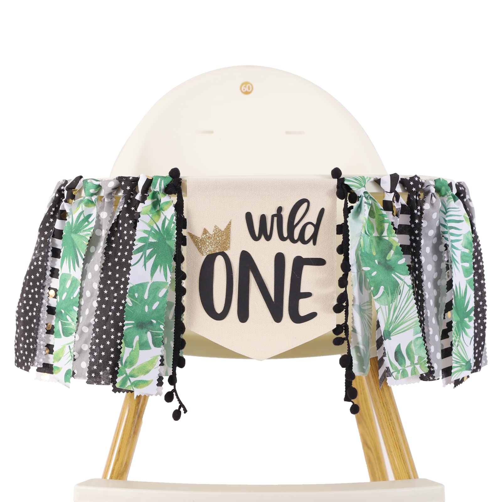Wild One HighChair Banner - WildOne Birthday Decorations Boy,wild/wood One First Birthday Highchair,safari/jungle High Chair Banner,woodland 1st