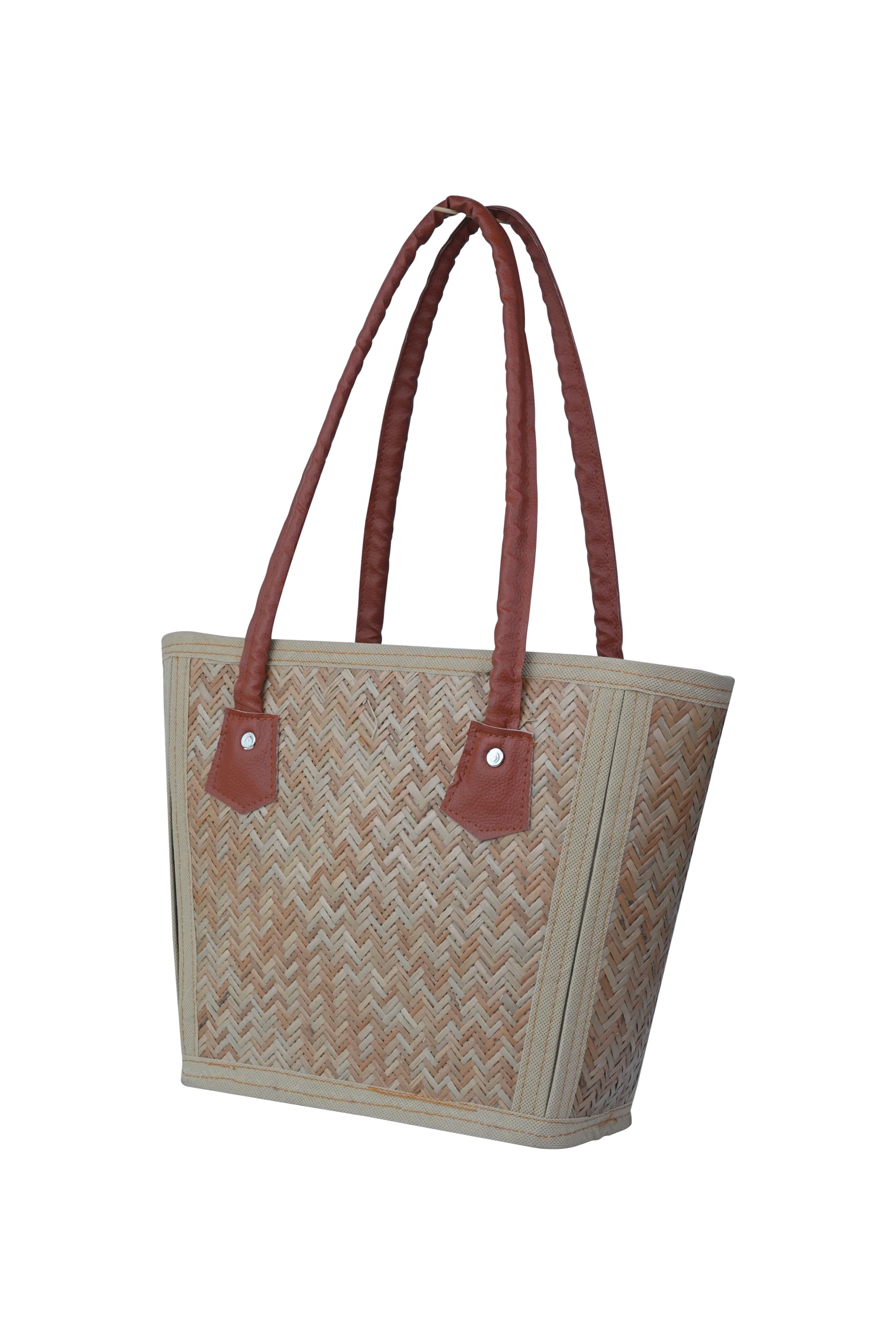 Convalexa Eco-Friendly Handmade bamboo-made multi-purpose antique and fashionable handbag designed specifically for ladies - (Pack of - 1) (B0D35T1T3B) Amazon Price History, Amazon Price Tracker