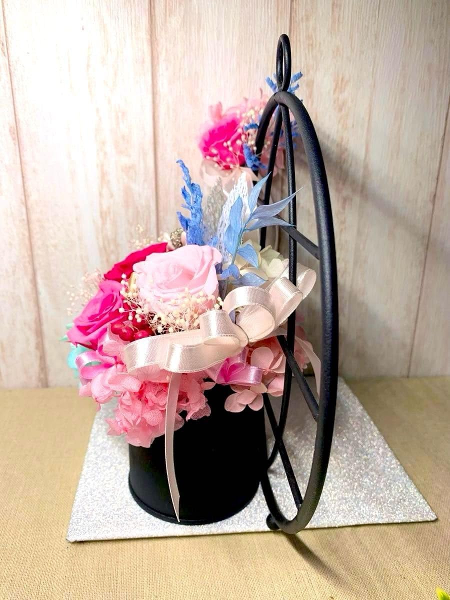 HANDMADEプリザーブドフラワー アレンジメント 母の日 壁掛け 【公式通販】