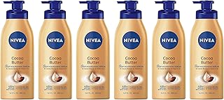 NIVEA Lotion Cocoa Butter 16.9 Ounce Pump (Dry To Very Dry Skin) (500ml) (6 Pack)