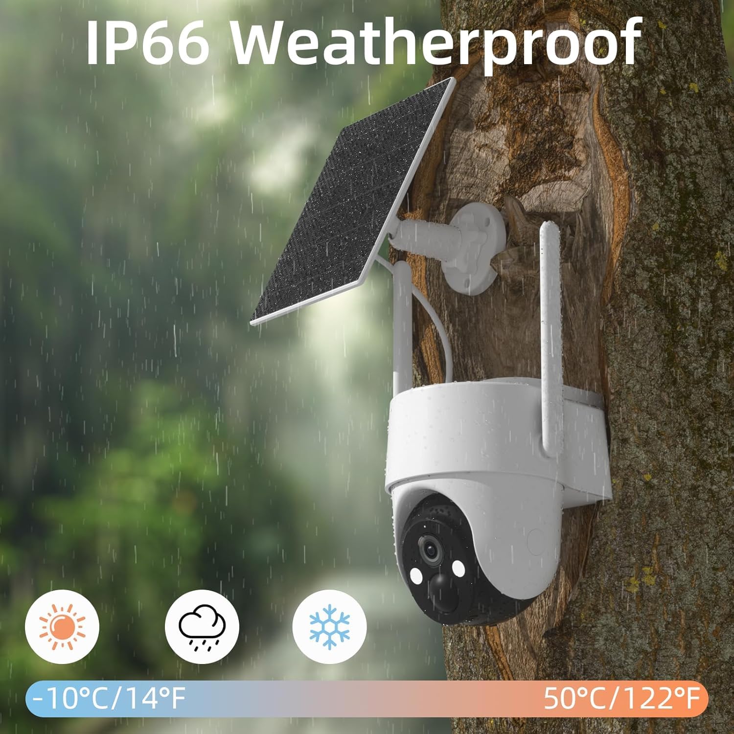 Solar Wireless Camera 4G LTE 2台セット Amazon.com : SACUMURT 4G LTE Cellular Security Camera Wireless