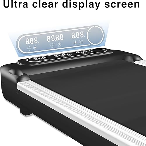 Miniatura 10 de Under Desk Treadmill for Home Small, 2.5HP Portable Electric Treadmills for Small Space, Home Small Treadmill with Remote Control, Compact Walking