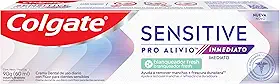 Colgate Creme Dental para Sensibilidade Sensitive Pro-Alívio Imediato Branqueador 90g