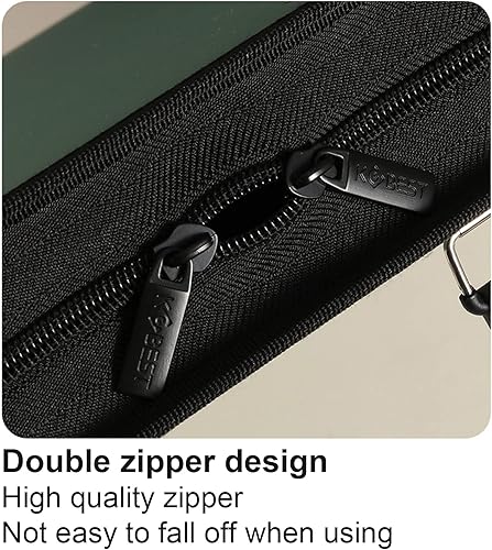 Miniatura 6 de Funda tipo cartera de arte de 11 x 17 pulgadas con cremallera Leger para obras de arte, material de polipropileno, tacto esmerilado, 11 x 17, bolsa