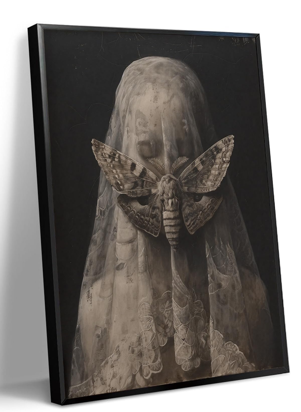 WOKAOGO Dark Academia Veiled Woman Art Review